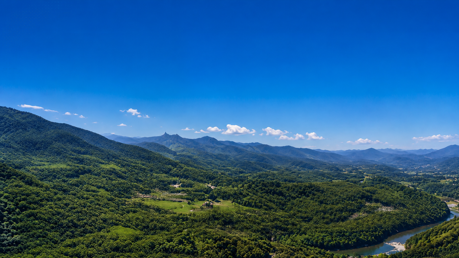 Paisagem da região de Apiaí